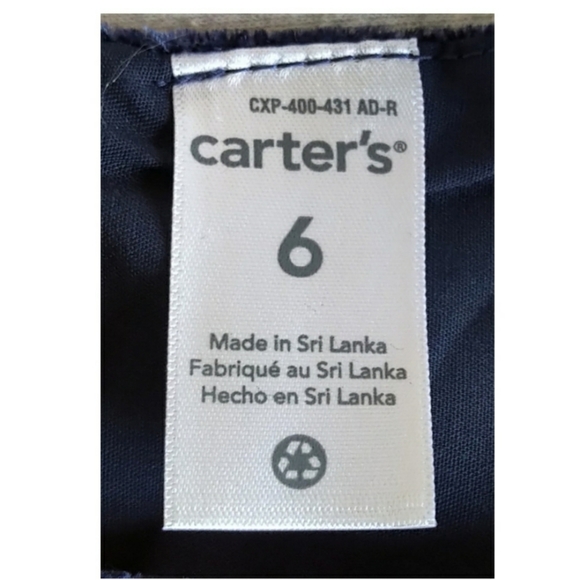 NWOT Carter's Velvet & Tulle Party Dress - Picture 5 of 5